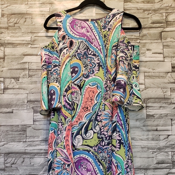 Nicole Miller abstract dress size 6 - Picture 13 of 16